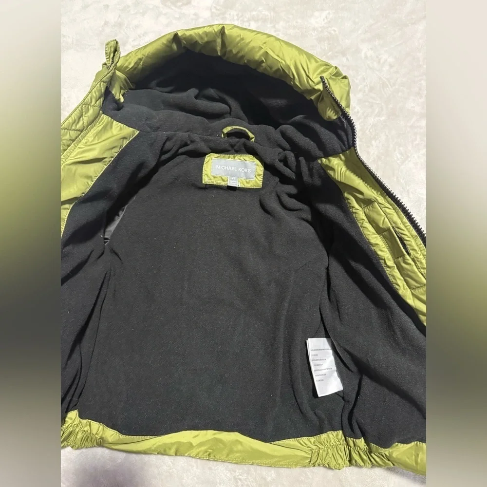 Michael Kors Olive Puffer Jacket